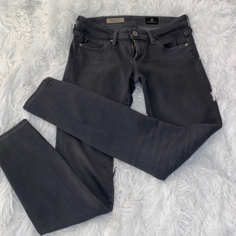 AG grey jean, super skinny, 24r